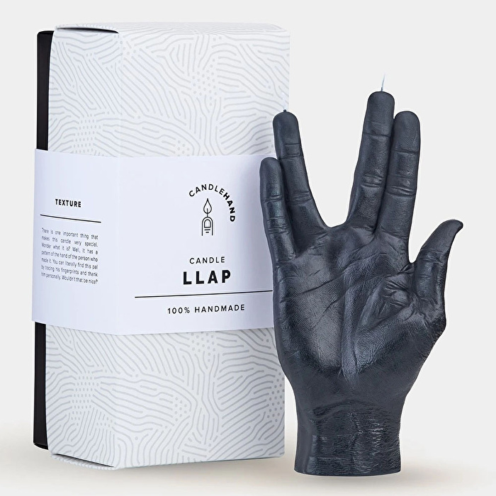 CANDLE HAND Llap Mum Siyah
