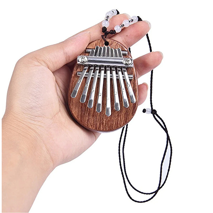 YOGIXO Mini Kalimba 8 Notalı - Ahşap Elips