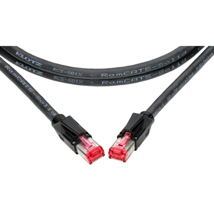 Klotz RamCAT Çift Ekranlamalı AWG24 İletkenli RJ45 Network Kablosu 3m