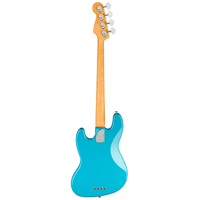 Fender American Professional II Jazz Bass Gülağacı Klavye Miami Blue Bas Gitar