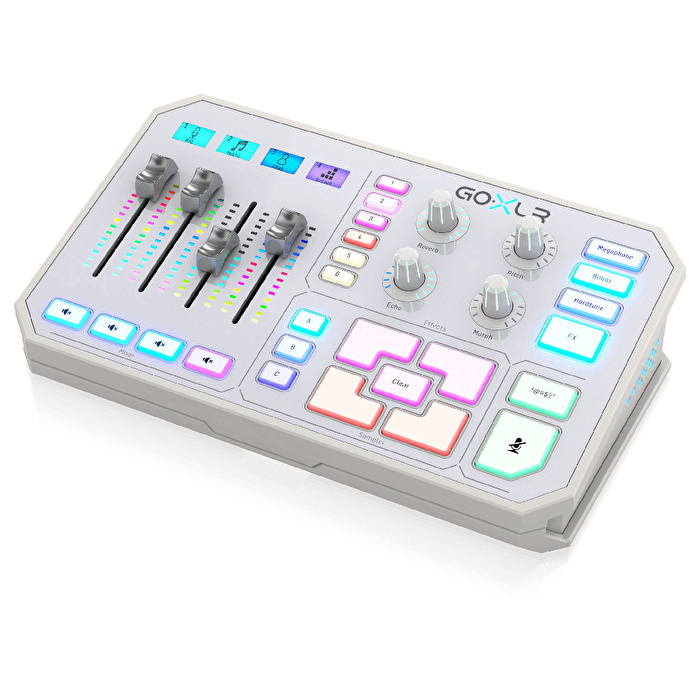 TC HELICON GoXLR-WH Beyaz Gaming Podcast Ses Kartı