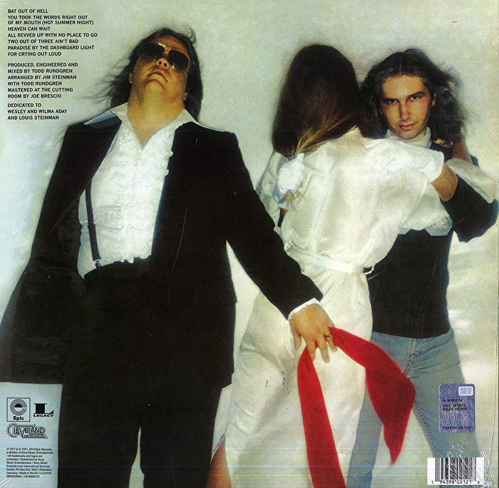 Meat Loaf – Bat Out Of Hell (2021 Repress, Clear Vinyl)