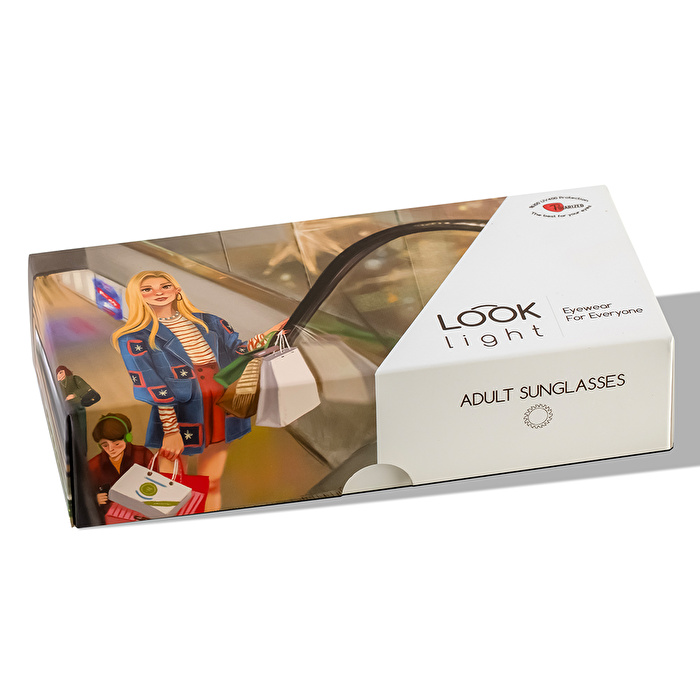 LOOKLIGHT Kenzie Indigo Amber Smoked Gözlük