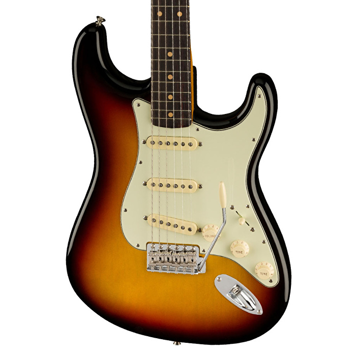 Fender American Vintage II 1961 Stratocaster Gülağacı Klavye 3-Color Sunburst Elektro Gitar