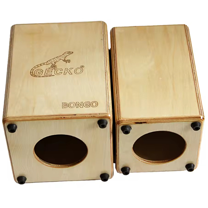 GECKO BONGO-2 Çiftli Kompakt Cajon Seti