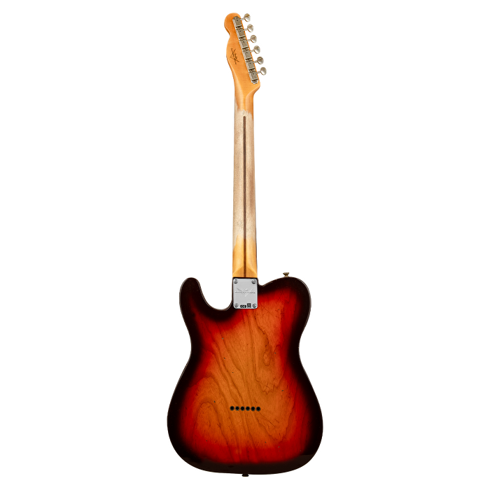 Fender Custom Shop B2 1958 Telecaster Journeyman Relic Wide Fade 3 Ton Sunburst Elektro Gitar