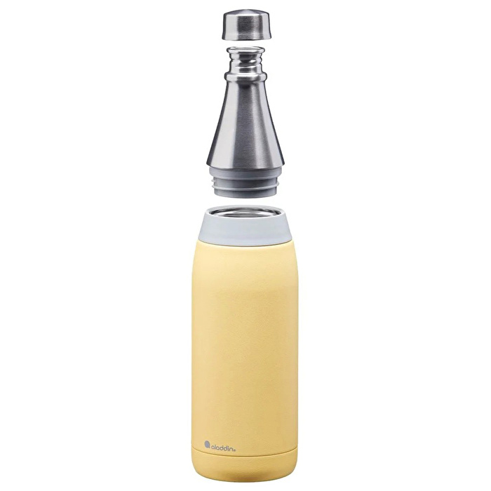 ALADDIN 0.6L Fresco Thermavac™ Water Bottle Lemon Yellow Vakum Yalıtımlı Çelik Şişe