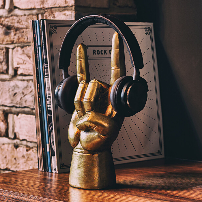 SUCK UK Gold Rock On - Kulaklık Standı