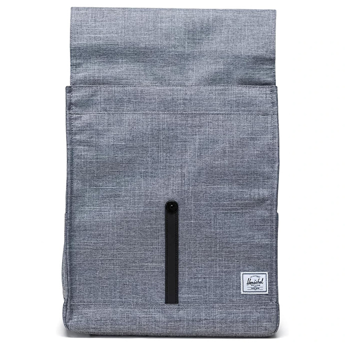 HERSCHEL City Backpack - Raven Crosshatch - OS Çanta