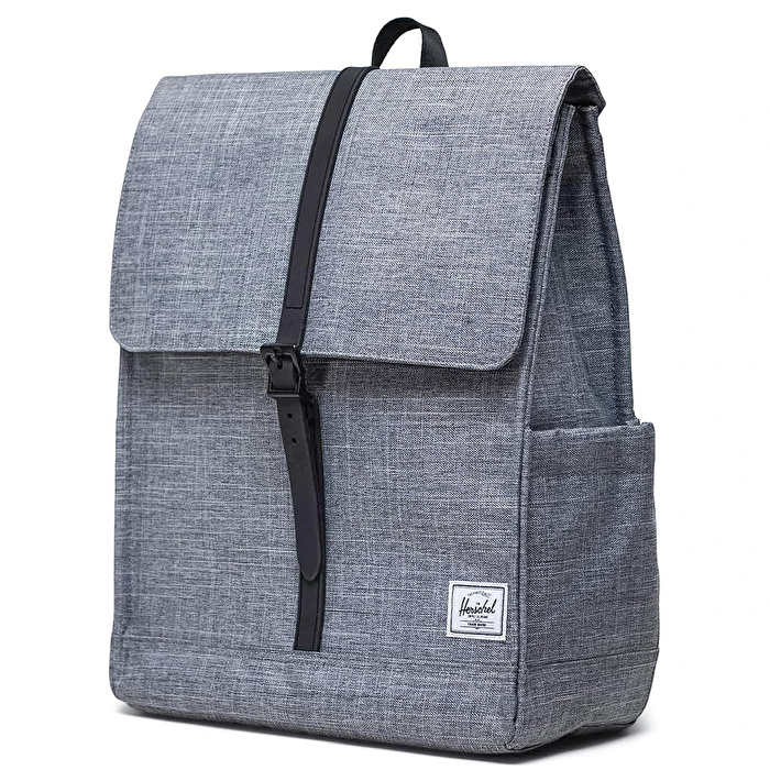 HERSCHEL City Backpack - Raven Crosshatch - OS Çanta
