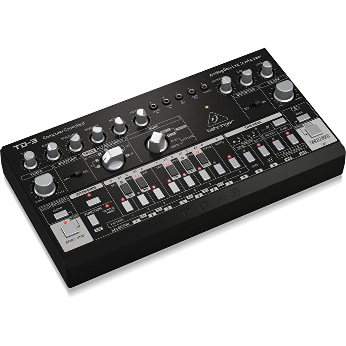 BEHRINGER TD-3-BK Analog Bass Line Synthesizer (Siyah)