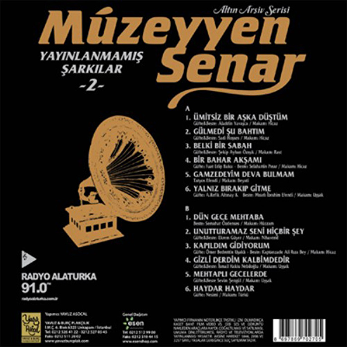 Müzeyyen Senar – Yayınlanmamış Şarkılar 2