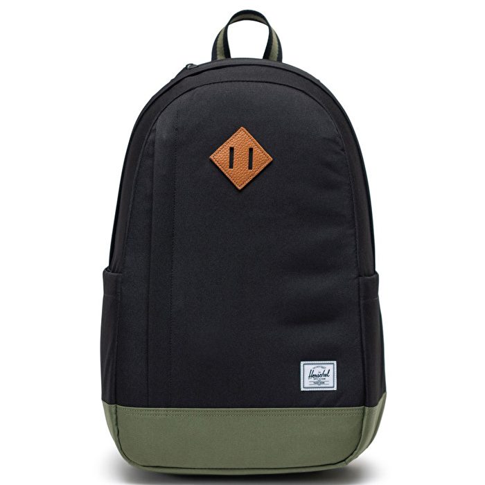 HERSCHEL Seymour Backpack Black/Four Leaf Clover Çanta