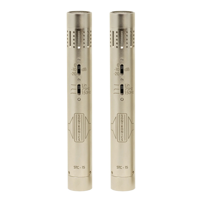 SONTRONICS STC-1S Gümüş Küçük Diyaframlı Stereo Eşleşmiş Condenser Mikrofon