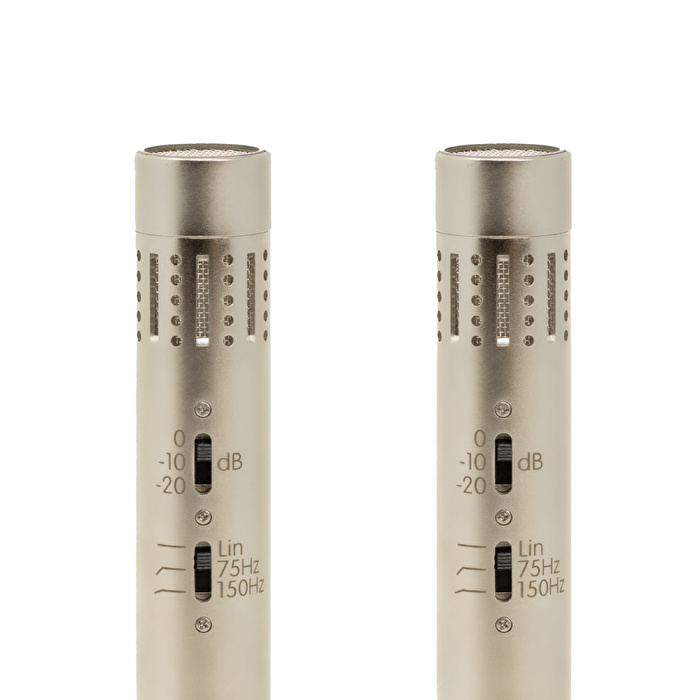 SONTRONICS STC-1S Gümüş Küçük Diyaframlı Stereo Eşleşmiş Condenser Mikrofon