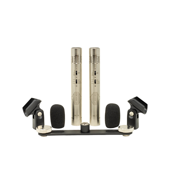 SONTRONICS STC-1S Gümüş Küçük Diyaframlı Stereo Eşleşmiş Condenser Mikrofon