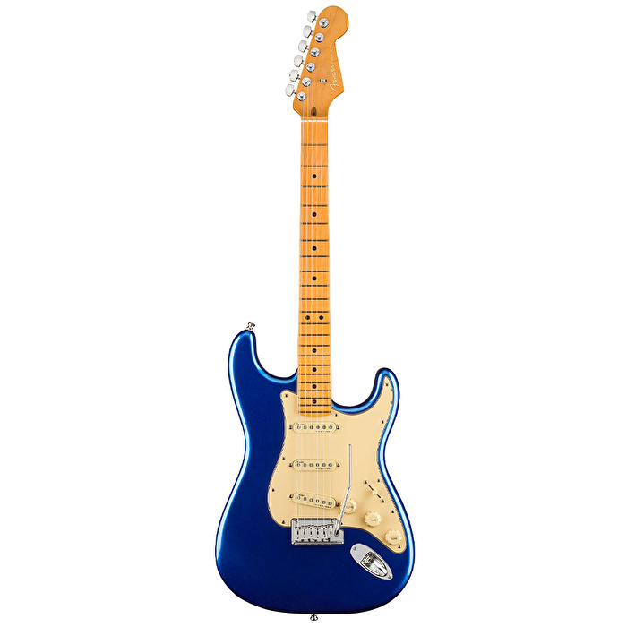 Fender American Ultra Stratocaster Akçaağaç Klavye Cobra Blue Elektro Gitar