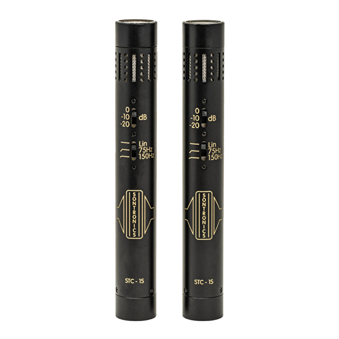 SONTRONICS STC-1S Siyah Küçük Diyaframlı Stereo Eşleşmiş Condenser Mikrofon
