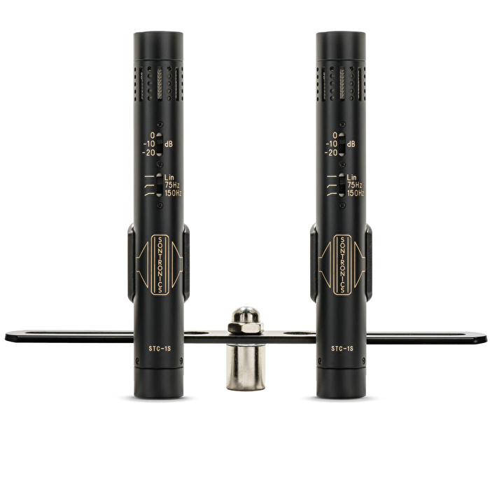 SONTRONICS STC-1S Siyah Küçük Diyaframlı Stereo Eşleşmiş Condenser Mikrofon