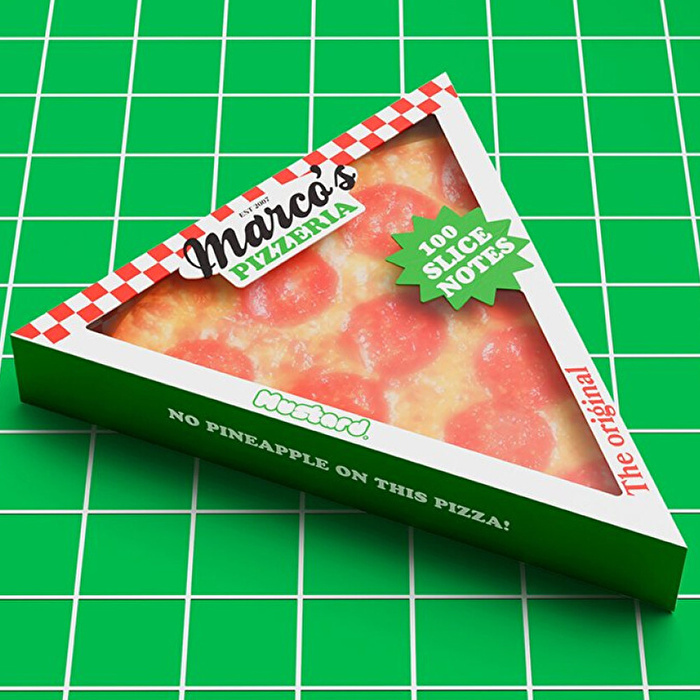 MUSTARD Pizza Sticky Not Kağıdı