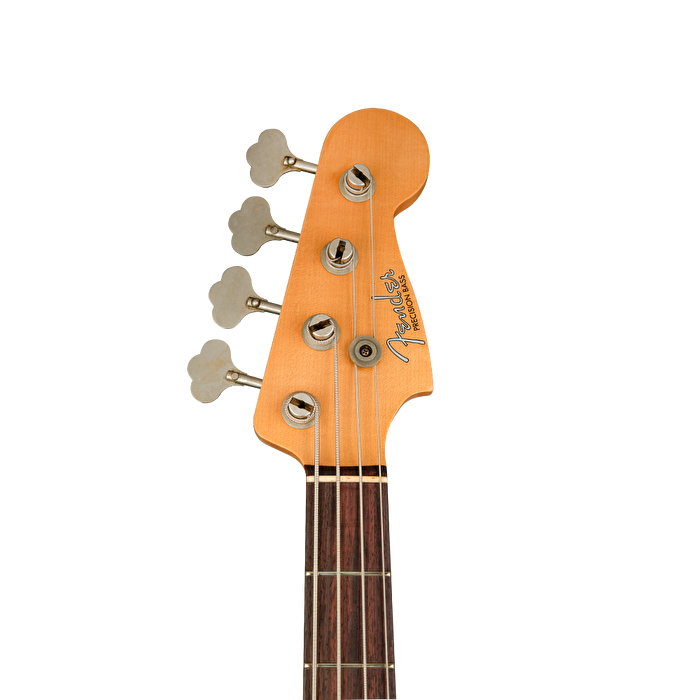 Fender Custom Shop 1963 Precision Bass Journeyman Relic Aged Olympic White Bas Gitar