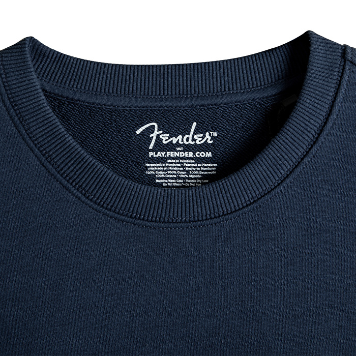 FENDER® Alice in Wonderland Loose Lacivert Sweatshirt