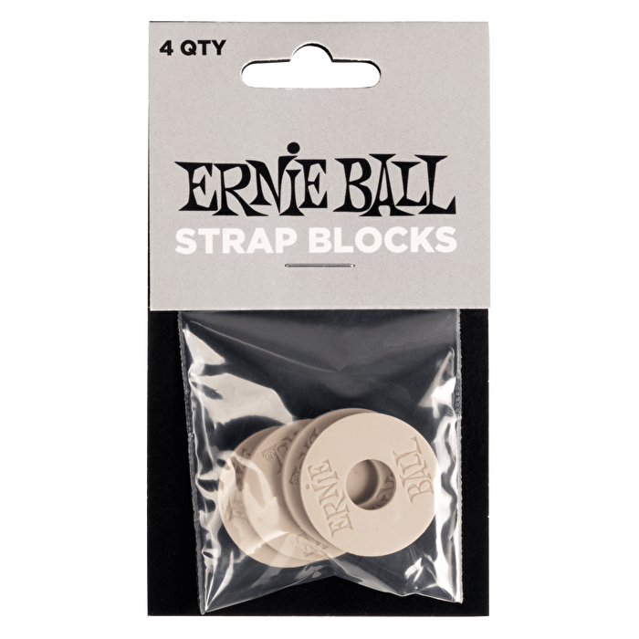 ERNIE BALL P05625 Strap Blocks 4PK Gri