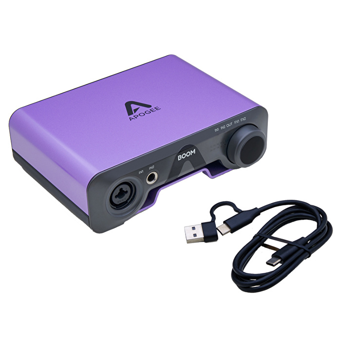 APOGEE BOOM 2 Giriş x 2 Çıkış USB-C DSP'li Ses Kartı