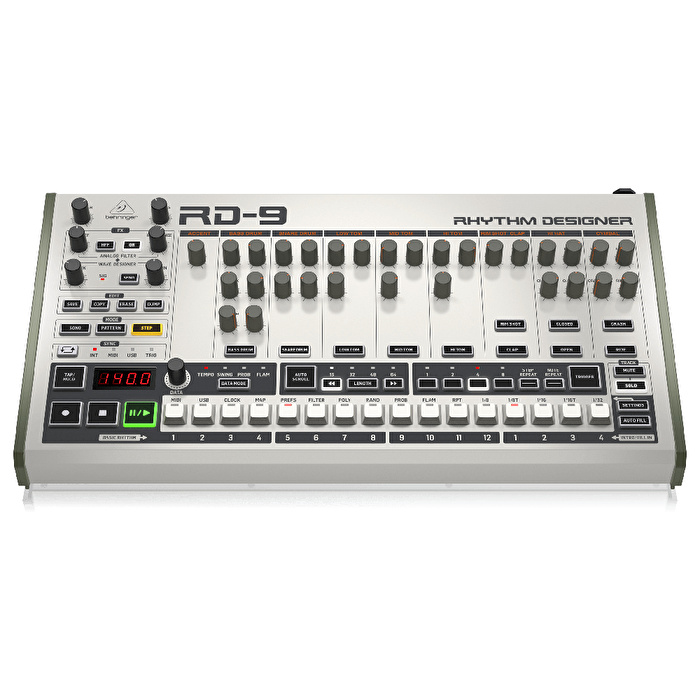 BEHRINGER RD-9 RHYTHM DESIGNER Analog / Dijital Davul Makinesi