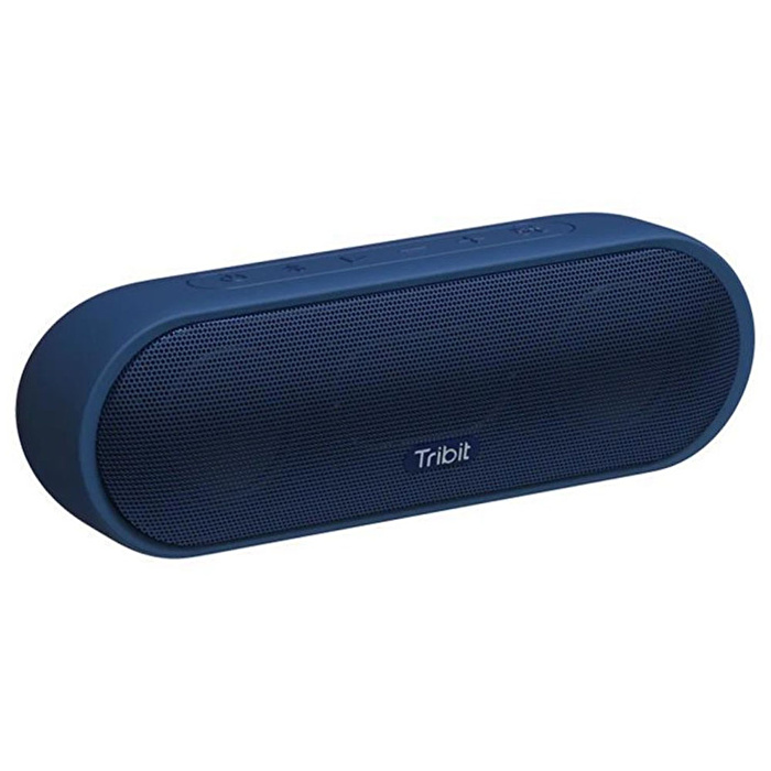 Tribit MaxSound Plus T-BTS25M 2x12W 20 Saat Oynatma Süresi IPX7 Su Geçirmez Taşınabilir TWS Bluetooth Hoparlör Mavi
