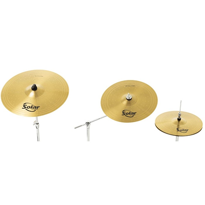 PEARL RS585BC/C707 Roadshow Bronz Metalik 5 Parça (18B/10T/12T/14F/13S) Aksamlı ve Zilli Akustik Davul Seti