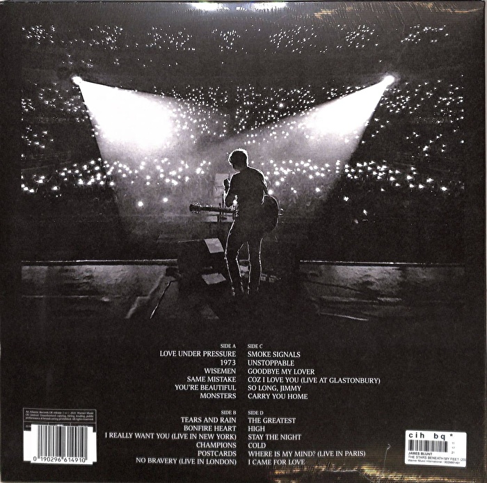 James Blunt – The Stars Beneath My Feet (2004-2021)(Clear Vinyl)
