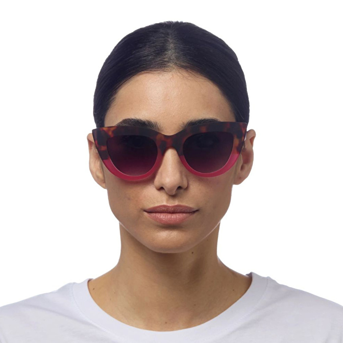 OKKIA Claudia Big Cat Güneş Gözlüğü Pink Havana