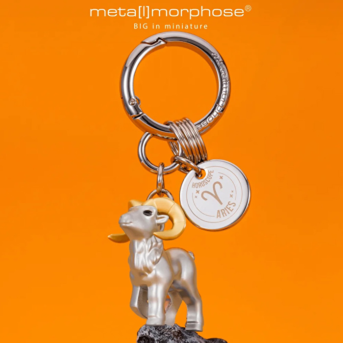METALMORPHOSE Burç Koleksiyonu Koç Anahtarlık / Çanta Aksesuarı