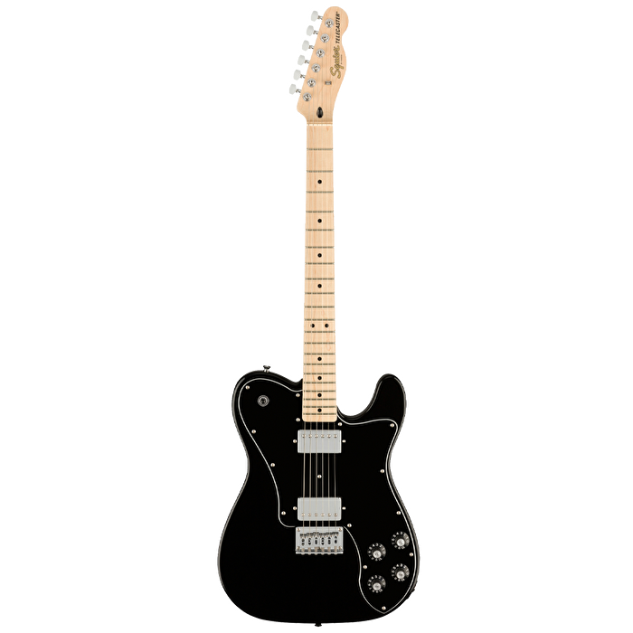 Squier Affinity Telecaster Deluxe Akçaağaç Klavye Black Elektro Gitar