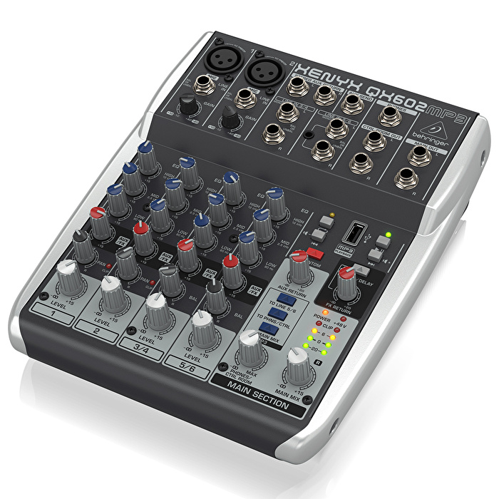 BEHRINGER XENYX QX602MP3 / Analog Mikser