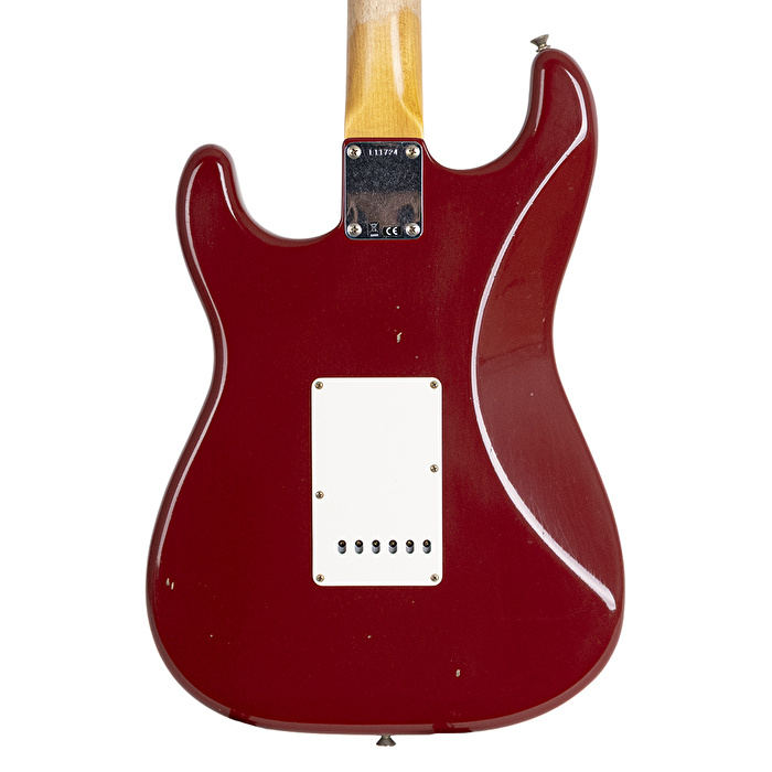 Fender Custom Shop Limited Edition L-Series Fat 1964 Stratocaster Journeyman Relic Aged Dakota Red Elektro Gitar