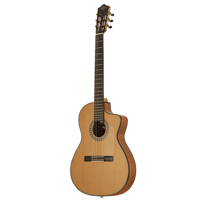 Martinez MP-1 PRE CET Cutaway İnce Kasa Elektro Klasik Gitar
