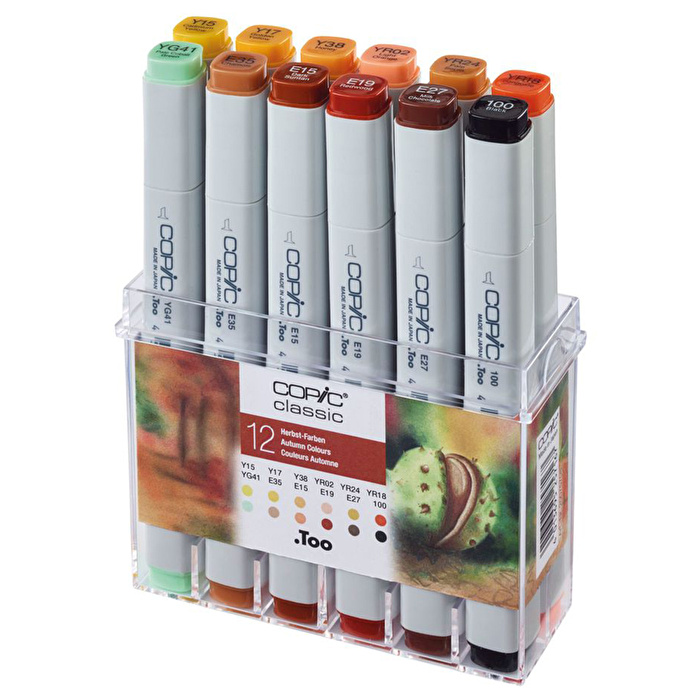 COPIC 12'li Set Autumn Colours