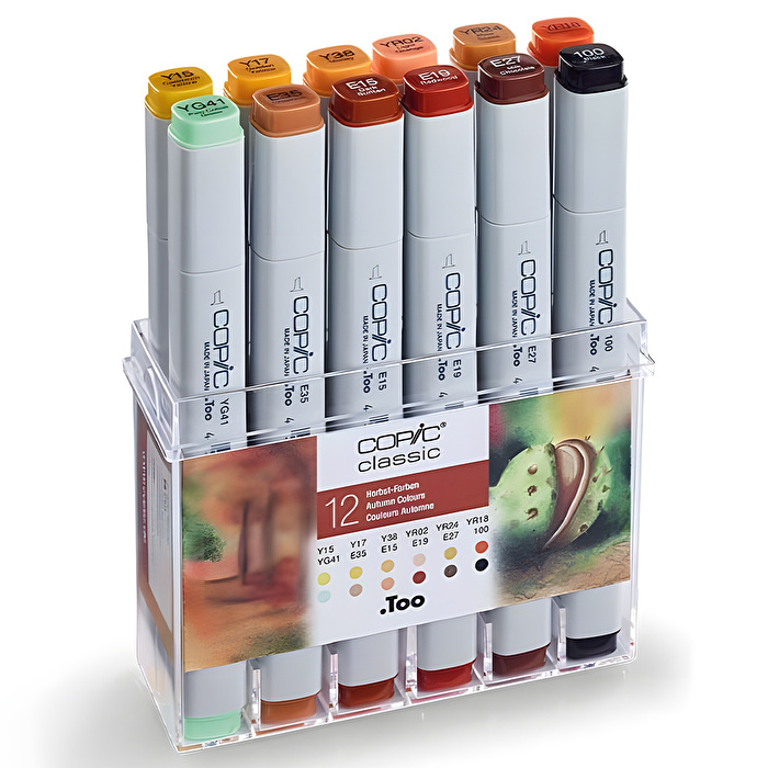 COPIC 12'li Set Autumn Colours