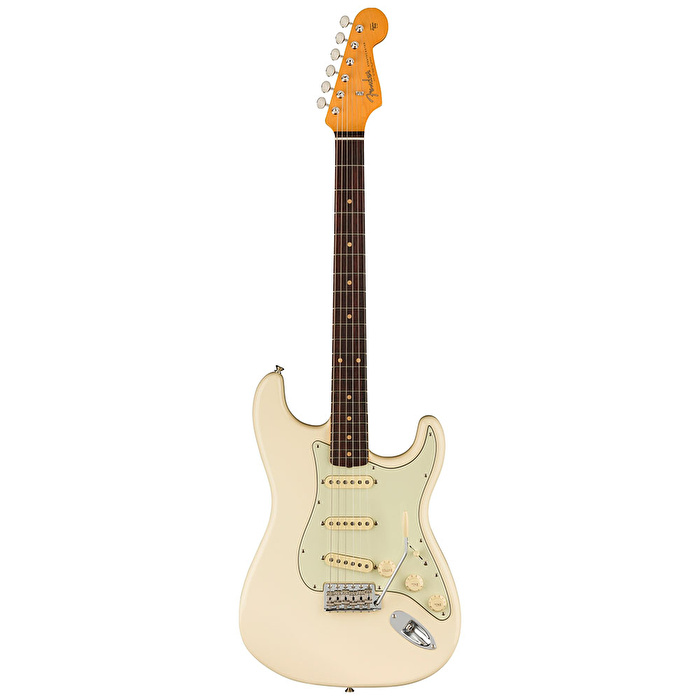 Fender American Vintage II 1961 Stratocaster Gülağacı Klavye Olympic White Elektro Gitar