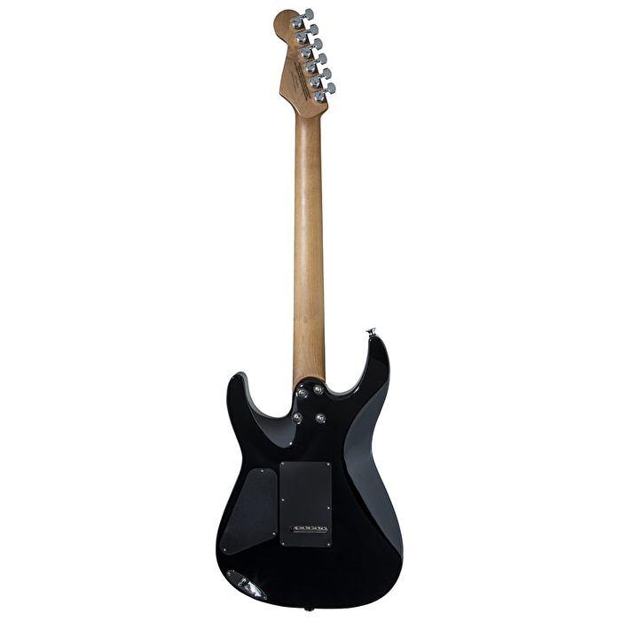 Charvel Pro-Mod DK24 HH 2PT Karamelize Akçaağaç Klavye Gloss Black Elektro Gitar