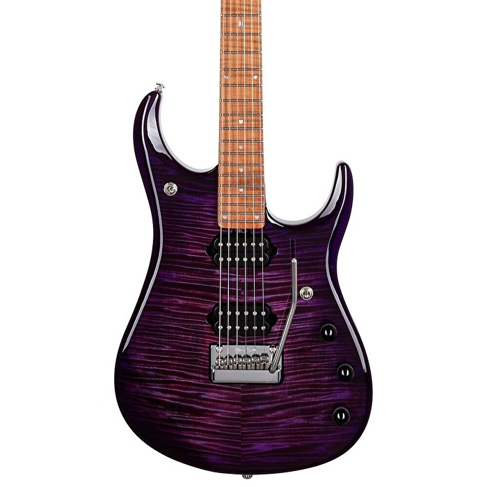 MUSIC MAN JP15 Serisi John Petrucci Signature Purple Nebula Flame Elektro Gitar