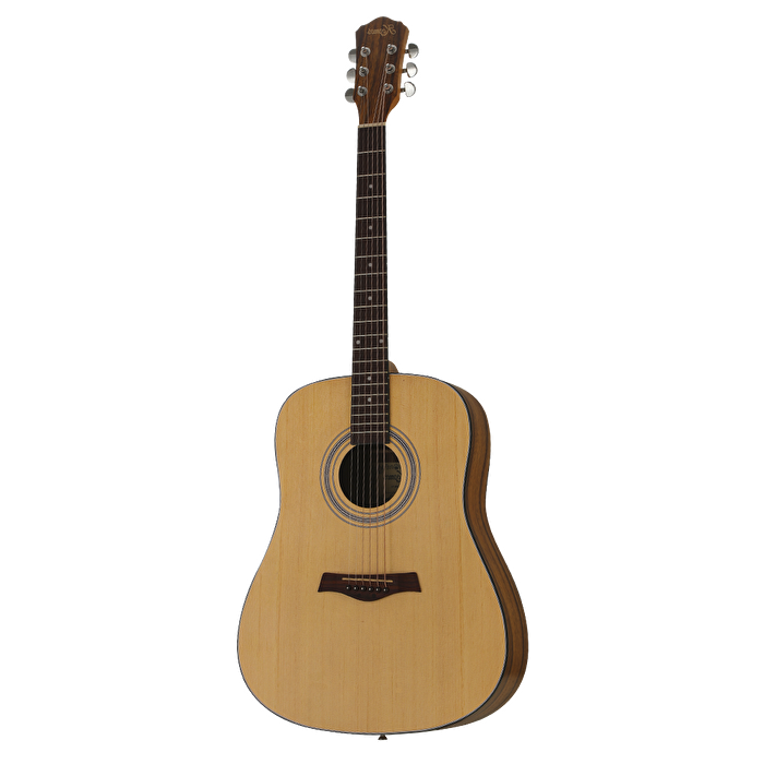 Kozmos IW-240 Dreadnaught  Akustik Gitar, Natural Renk