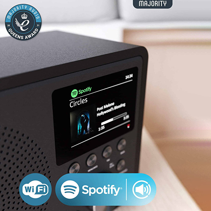 MAJORITY Touro Radyo Bluetooth Hoparlör (Wifi)