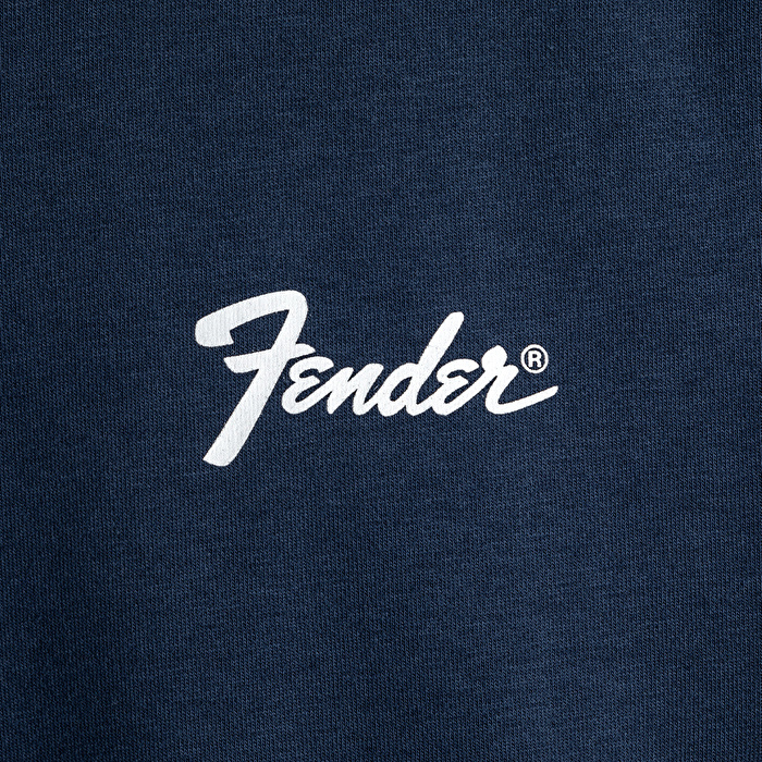 FENDER® Alice in Wonderland Loose Lacivert Sweatshirt