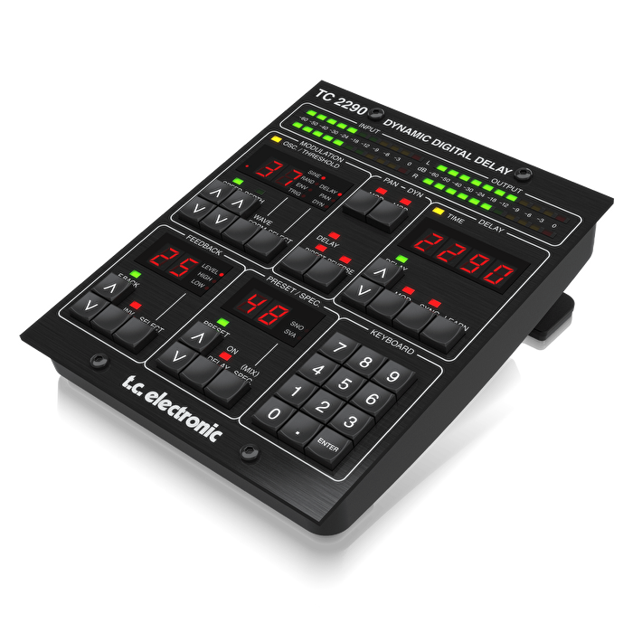 TC Electronic TC2290-DT Dinamik Delay Plug-In  Masa Üstü Kontrol Arayüzü