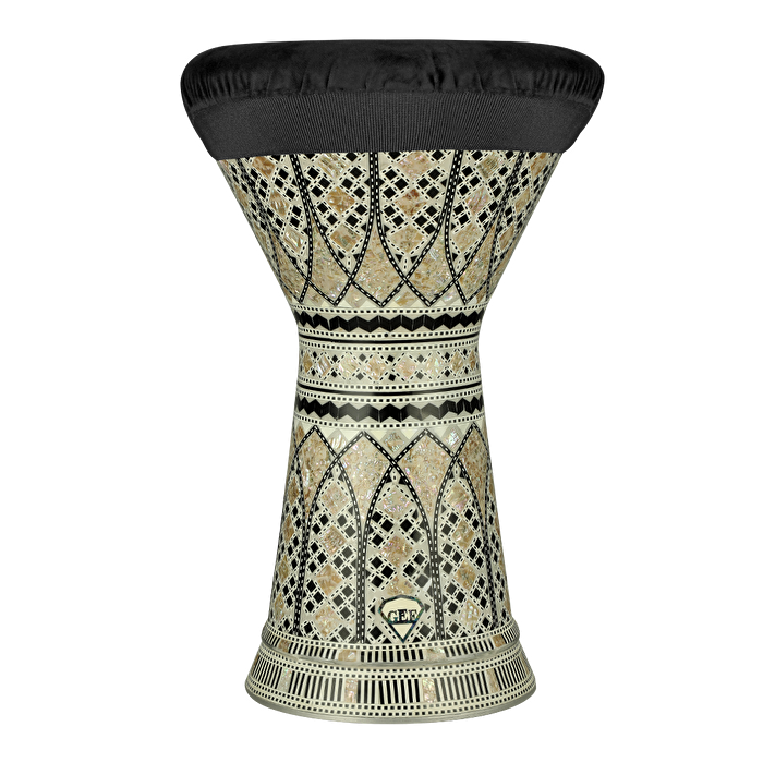 GEF ELFAN M23-6207 Gerçek Sedef Darbuka 23 cm