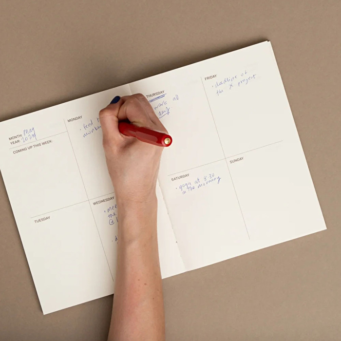 PAPER STREET Everyday Planner - Almond Defter