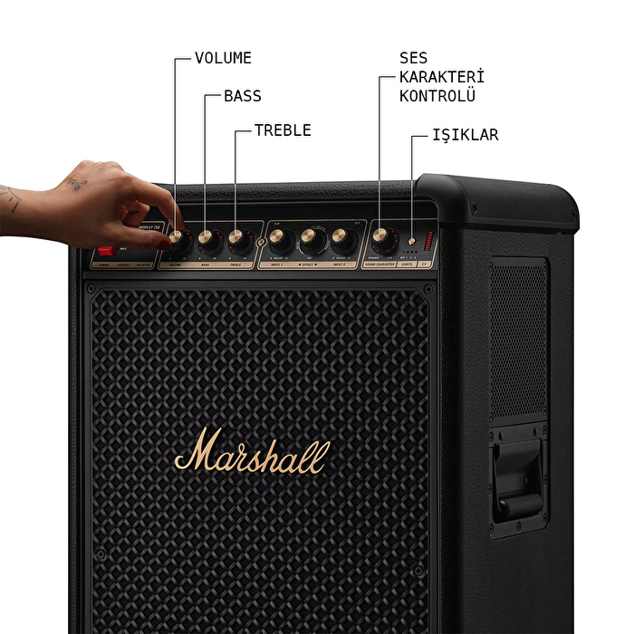MARSHALL Bromley 750 BT Partybox Siyah Hoparlör